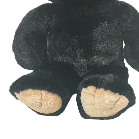 Build A Bear Workshop Black Teddy Bear Stuffed Animal Plush 17 Inches - Picture 3 of 9